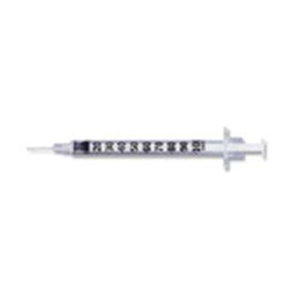 Syringe/Needle 0.5cc 29gx1/2 Lo-Ds Ult-Fn U-100 Insln Prm Atch Ndl Cnvntnl 10/Bg, 20 BG/CA